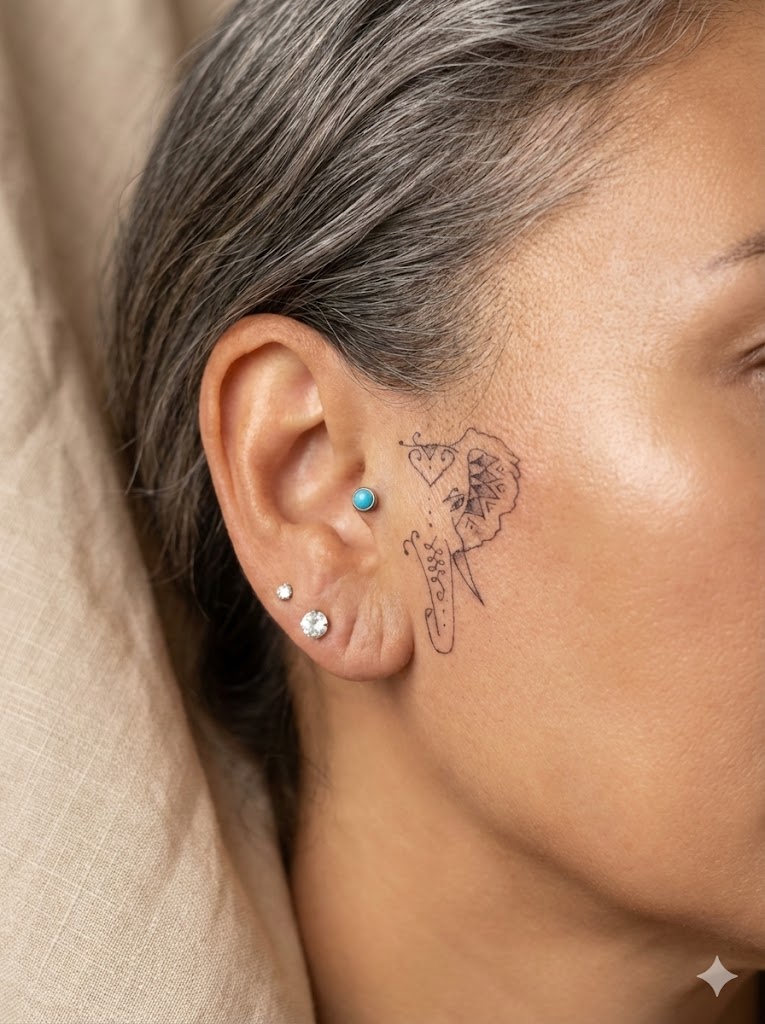 Tatouage Fine Line – poignet ou clavicule